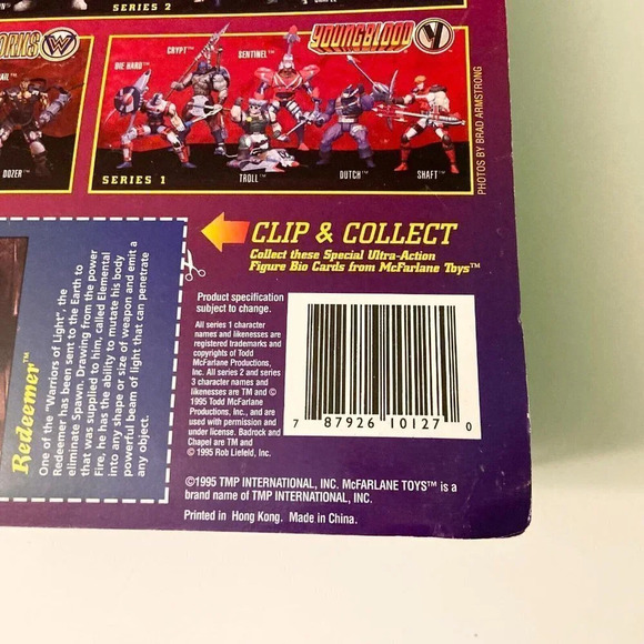 Vintage 1995 Spawn Redeemer Deluxe Edition Ultra Action Figure - Picture 10 of 16